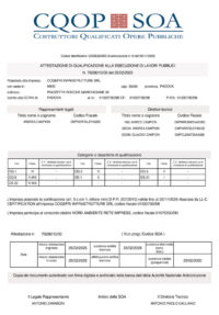 Certificazione SOA